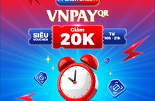 “Chớp deal siêu hời” - Quét VNPAY-QR giảm ngay 20.000 đồng trên ứng dụng VNPAY