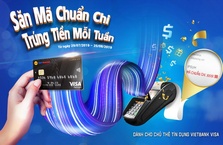 CHI TIÊU BẰNG THẺ TÍN DỤNG VIETBANK VISA, TRÚNG LỚN HÀNG TUẦN