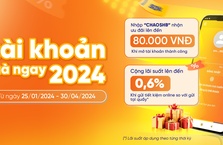 “Cơn lốc ưu đãi” khi mở tài khoản Online tại SHB