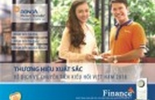 DongA Bank nhận giải thưởng xuất sắc về dịch vụ chuyển tiền kiều hối năm 2018