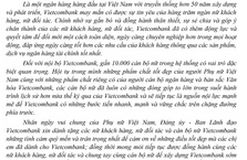 Ban lãnh đạo Vietcombank chúc mừng ngày Phụ nữ Việt Nam 20-10