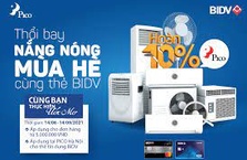 Hoàn ngay phí trả góp khi thanh toán bằng thẻ BIDV