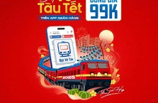 Đặt vé tàu Tết trên app ngân hàng và ví VNPAY – Rinh ngay ưu đãi chỉ 99.000 đồng/vé