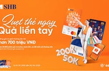 FPT Shop – Giảm lên đến 200.000 VNĐ khi thanh toàn bằng thẻ SHB Mastercard và thẻ SHB Solid Card