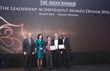 Tổng Giám đốc MB nhận giải thưởng “Thành tựu lãnh đạo” của Asian Banker