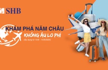 Khám phá 5 châu Âu, không lo phí
