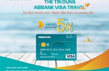 Hoàn tiền đến 5% cho chủ thẻ ABBANK Visa travel