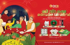 Gửi tiền OCB nhận hàng nghìn quà tặng đón lộc Tân Sửu