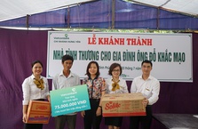 Vietcombank Hưng Yên hỗ trợ xây nhà tình nghĩa cho gia đình hộ nghèo tại tỉnh Hưng Yên