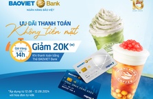 Ghé Highlands - Chạm thẻ BAOviet Bank giảm ngay 20.000đ