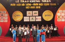 Sacombank vào “Top 20 nhãn hiệu nổi tiếng hàng đầu Việt Nam”