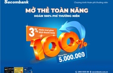 Mở thẻ toàn năng – Hoàn 100% phí thường niên