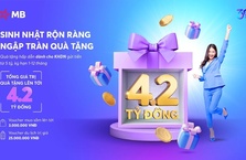 Mừng sinh nhật 30 năm, MB tri ân khách hàng tới 4,2 tỷ đồng