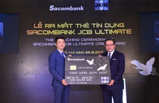 Sacombank ra mắt dòng thẻ cao cấp nhất của JCB tại Việt Nam