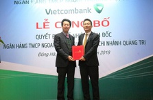 Lễ công bố quyết định bổ nhiệm Giám đốc Vietcombank Quảng Trị