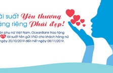 Lãi suất yêu thương - tặng riêng phái đẹp