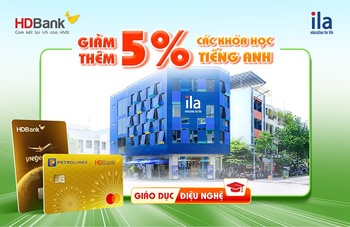 ILA VIETNAM GIẢM THÊM 5% KHI THANH TOÁN KHÓA HỌC