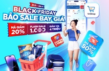 BLACK FRIDAY - Bão sale “bay giá” khi mua sắm VnShop trên ví VNPAY