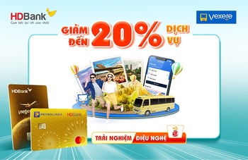 VEXERE GIẢM 20% DỊCH VỤ ĐẶT XE KHÁCH