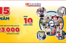 Dịch vụ tài chính tiêu dùng không khoảng cách của HD SAISON
