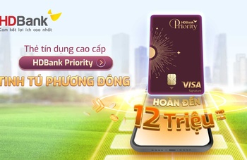 Đặc quyền hạng nhất hoàn đến 12 triệu đồng cả năm