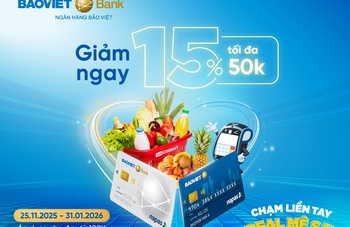 Có thẻ BAOVIET Bank - Giỏ hàng đầy hơn, hóa đơn nhẹ hơn 15% tại AEON Citimart