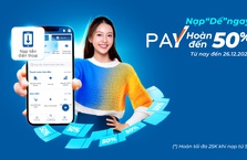 Nạp “Dế” ngay! Pay hoàn đến 50%