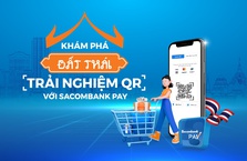 Du khách Việt Nam có thể dùng Sacombank Pay thanh toán QR code tại Thái Lan