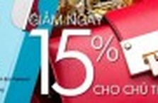 Ưu đãi DongA Bank: Giảm giá 15% cho chủ thẻ khi mua sắm tại Vascara