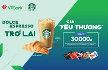 VPBank x Starbucks - Deal yêu thương cùng thẻ tín dụng VPBank