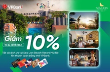 Tận hưởng ưu đãi lên đến 10% tại Sea Lion Beach Resort Mũi Né