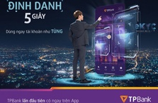 Mở tài khoản TPBank 5 giây ngay trên điện thoại