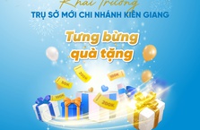 BAOVIET Bank Kiên Giang: Khai trương tưng bừng – Ưu đãi đón mừng