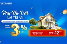 VietABank dành 500 tỷ đồng cho khách hàng cá nhân vay ưu đãi lãi suất từ 3%/năm