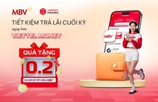 Ưu đãi lãi suất khi gửi tiết kiệm MBV trên App Viettel Money