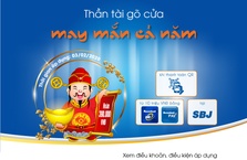 Thần Tài gõ cửa may mắn cả năm
