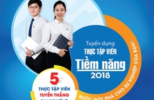 Sacombank tuyển dụng 1.000 thực tập viên tiềm năng năm 2018