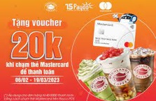 Nhận voucher 20k khi thanh toán bằng BIDV MasterCard tại Highlands