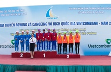 VIETCOMBANK ĐỒNG HÀNH CÙNG GIẢI ĐUA THUYỀN ROWING VÀ CANOEING VÔ ĐỊCH QUỐC GIA 2016
