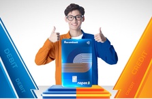 Sacombank ra mắt dòng thẻ tích hợp napas combo card