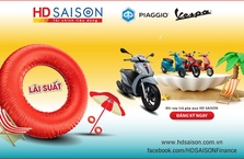 Vay mua xe máy không thể bỏ qua ưu đãi từ HD SAISON