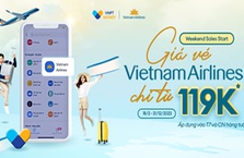 Khách hàng nhận ưu đãi khi mua vé Vietnam Airlines vào cuối mỗi tuần qua ví VNPT Money