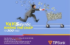 VAY TIÊU DÙNG SIÊU TỐC TỚI 300 TRIỆU KHÔNG CẦN TÀI SẢN THẾ CHẤP