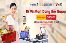 Chủ thẻ LienVietPostBank NAPAS nhận ưu đãi khi mua sắm tại VinMart