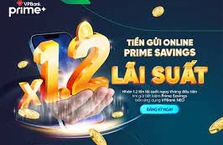 VPBank ưu đãi lãi suất với sản phẩm gửi tiết kiệm trực tuyến Prime Savings
