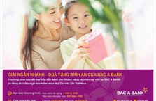 Giải ngân nhanh để đón quà tặng bình an từ BAC A BANK