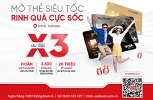 Chủ thẻ quốc tế SeABank được hoàn tiền lên tới 1 triệu đồng khi mua xăng dầu