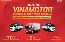 Mua xe Vinamotor không lãi suất cùng SeABank