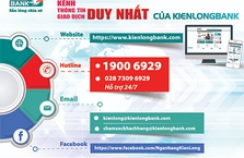 Kienlongbank khuyến cáo tình trạng giả mạo website ngân hàng