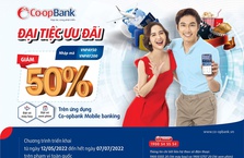 Đại tiệc ưu đãi cùng Co-opBank Mobile Banking